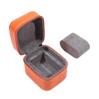boite a montre de voyage orange