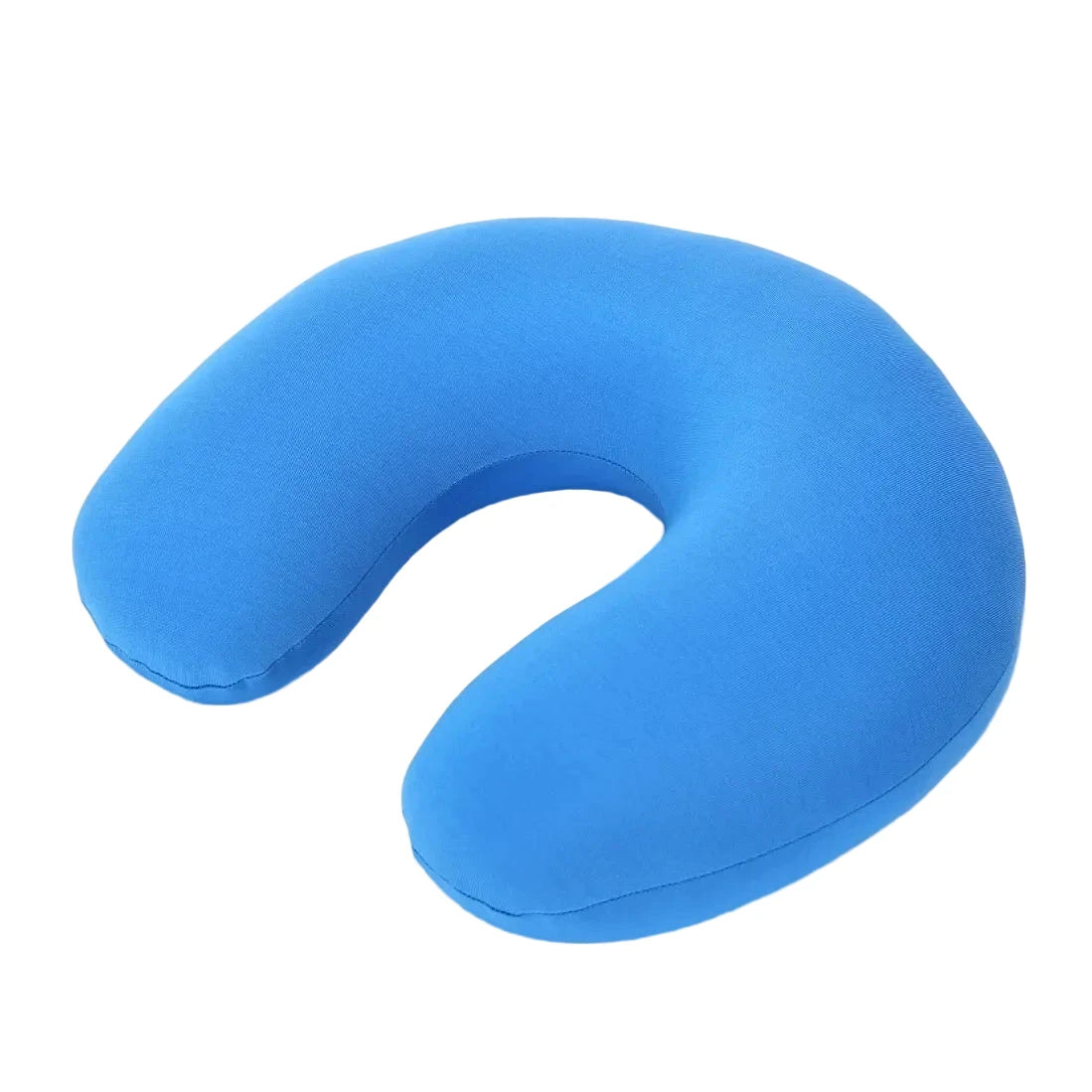 coussin de voyage microbilles bleu ciel