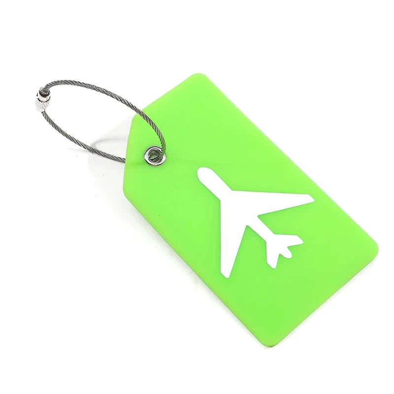 Étiquettes pour valises pour Avion Lot de 6
