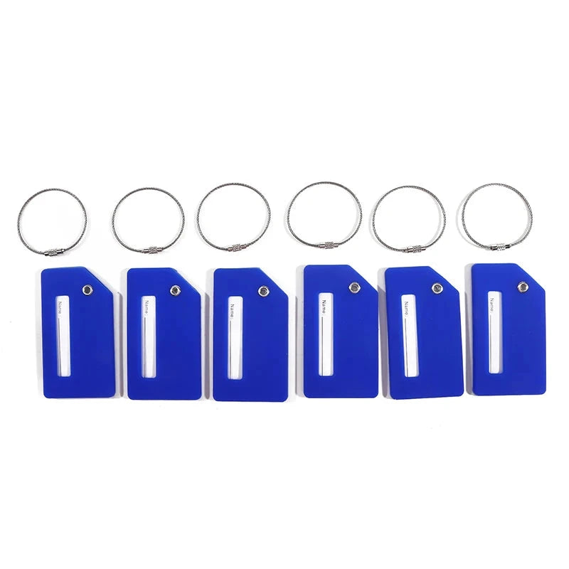 Étiquettes pour valises Avion Lot 6