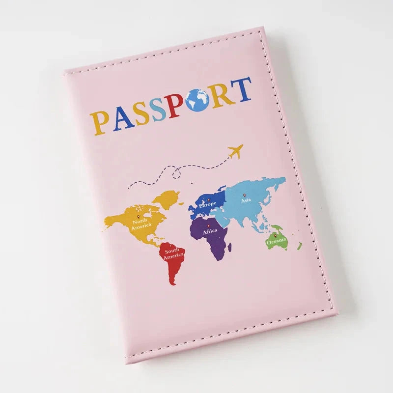 Étui protege Passeport Carte du Monde