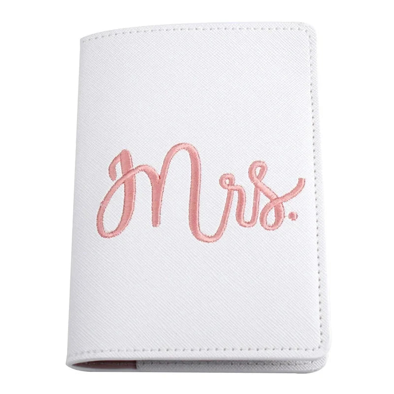 Etui Passeport Mr Mrs couple