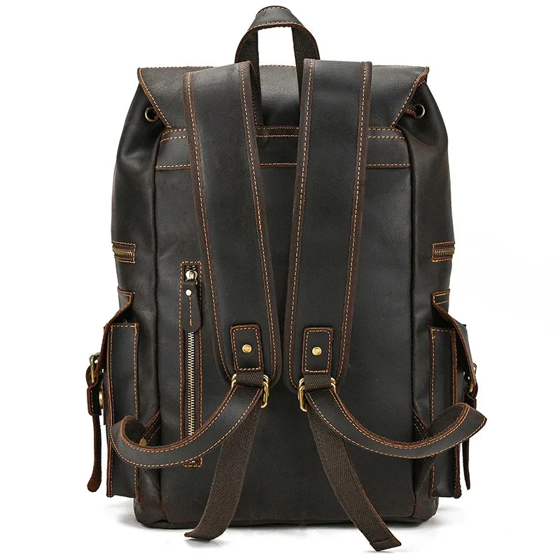 grand sac a dos en cuir hommes