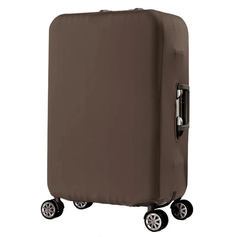 housse de valise marron