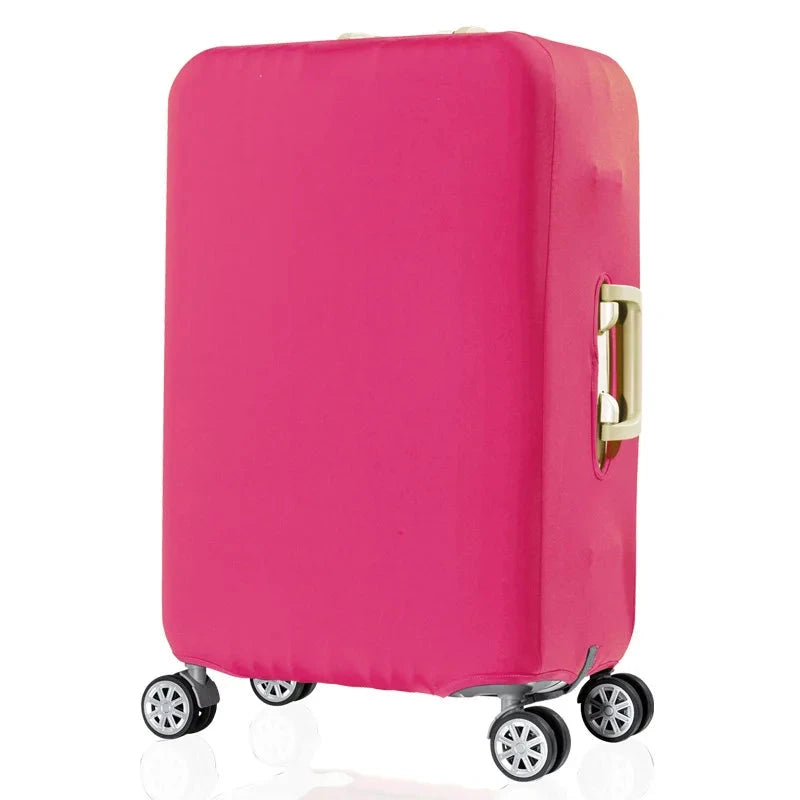 housse de valise rose