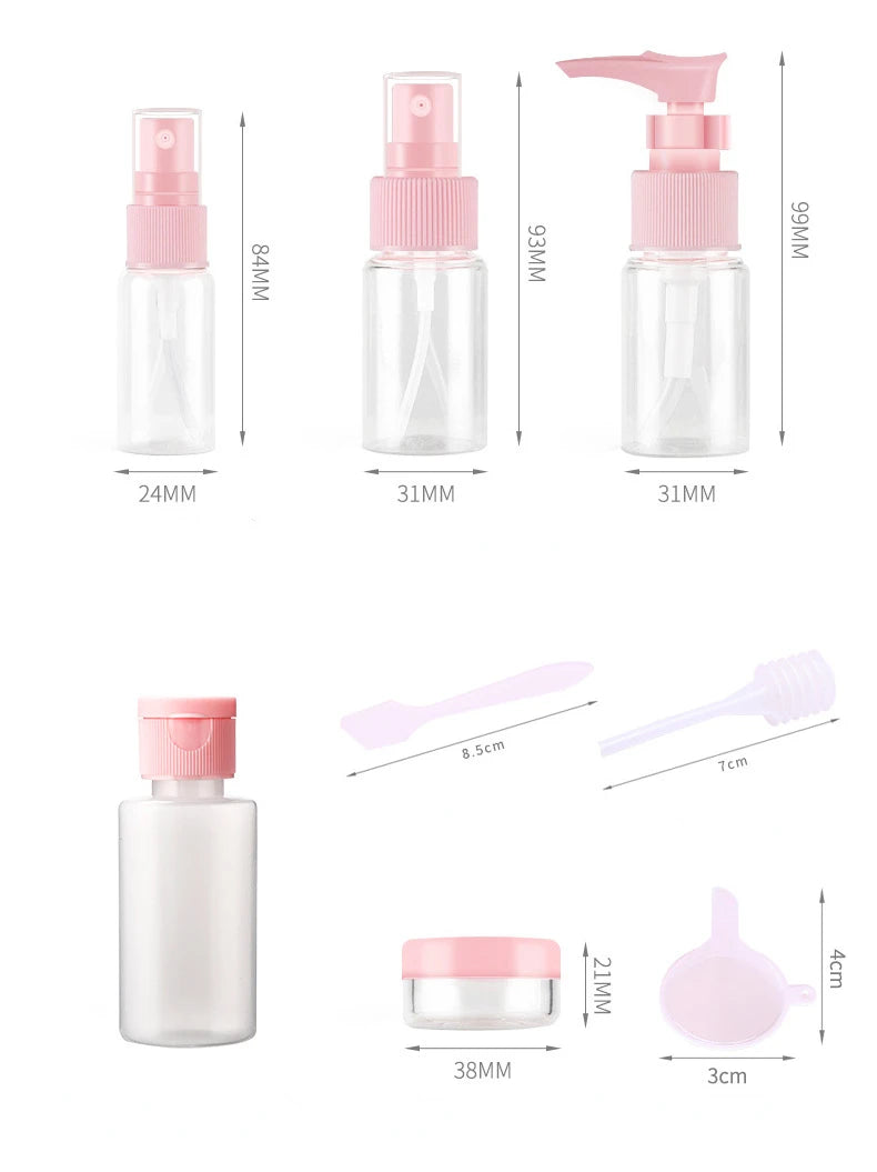 kit trousse de toilette voyage avion liquides cabine