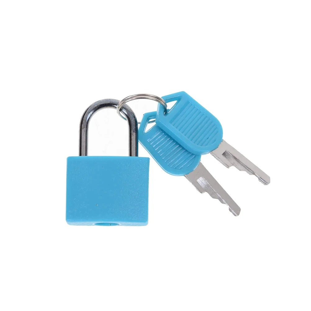 petit cadenas a clé pour valise avion 