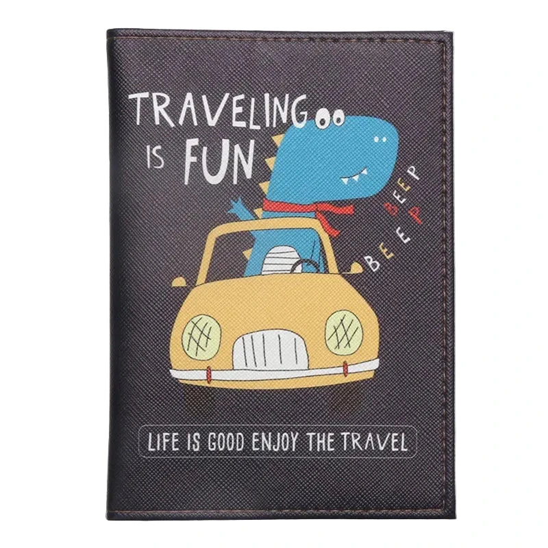 protege passeport dinosaure enfant
