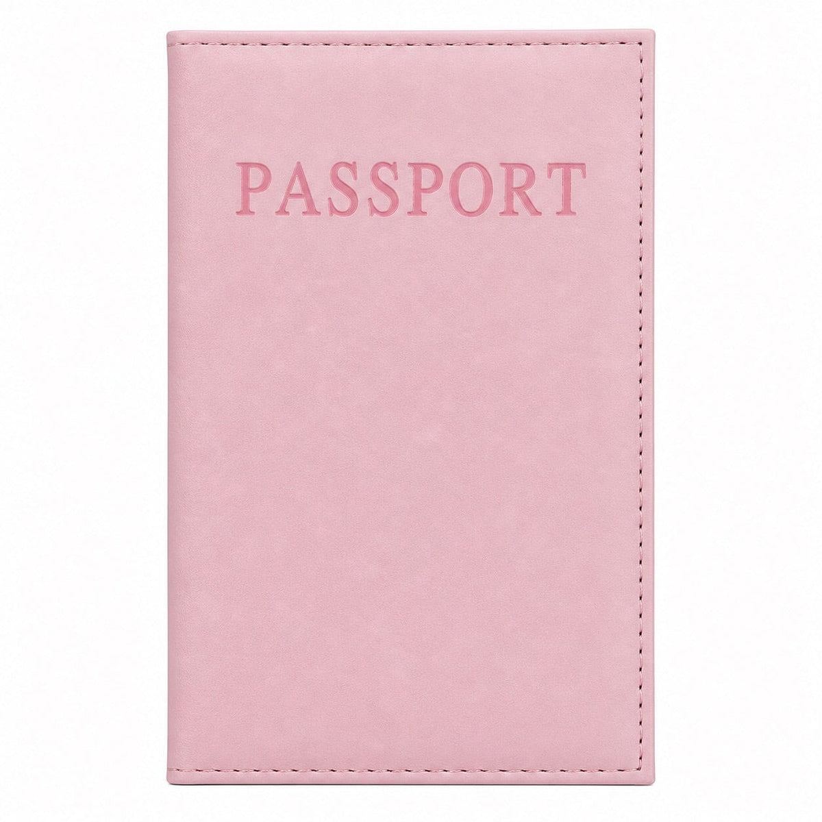 etui protège passeport rose