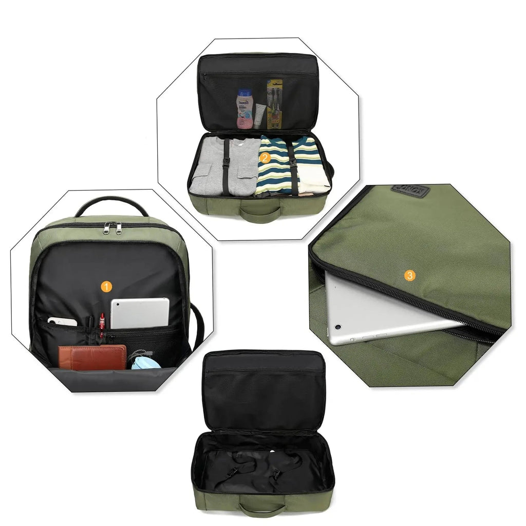 sac a dos cabine 55x35x20 cm