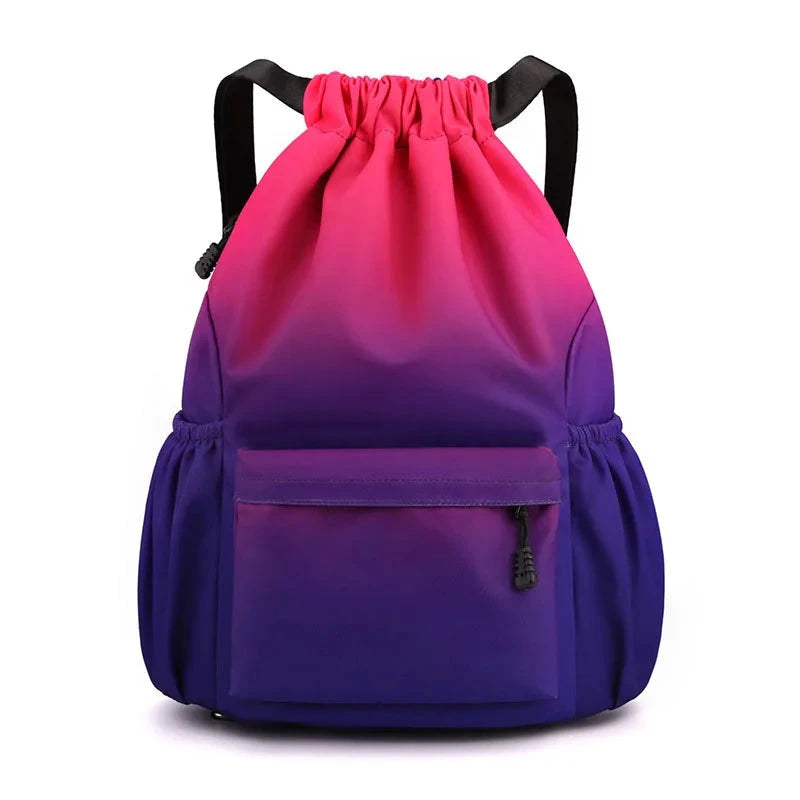 sac à dos coloré violet rose