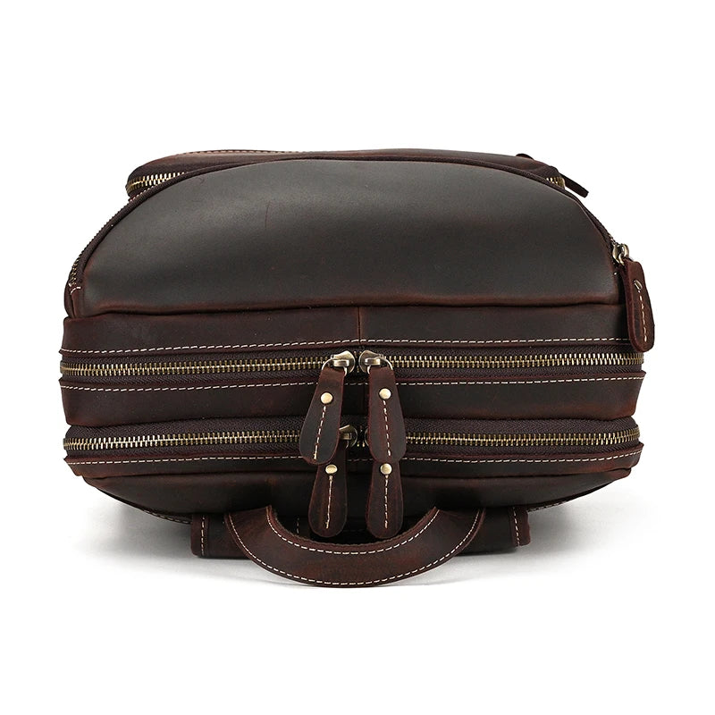 sac a dos homme en cuir travail
