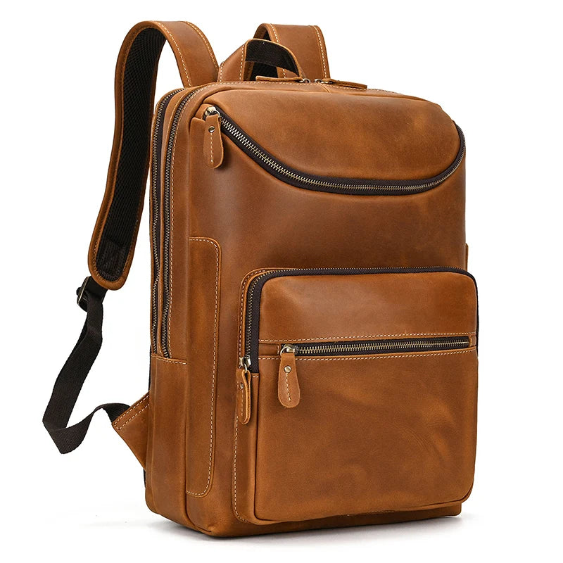 sac dos cuir homme travail