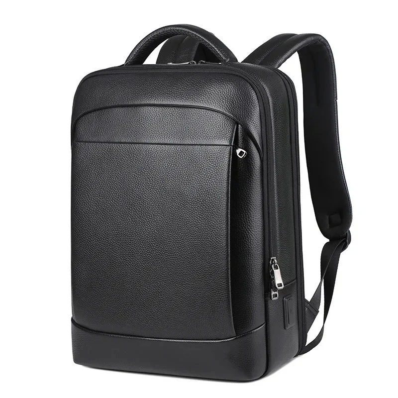 Sac à Dos Cuir Noir Homme