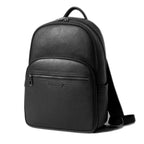 sac a dos noir cuir pour homme