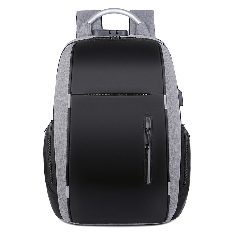 sac a dos ordinateur homme antivol 15 pouces gris