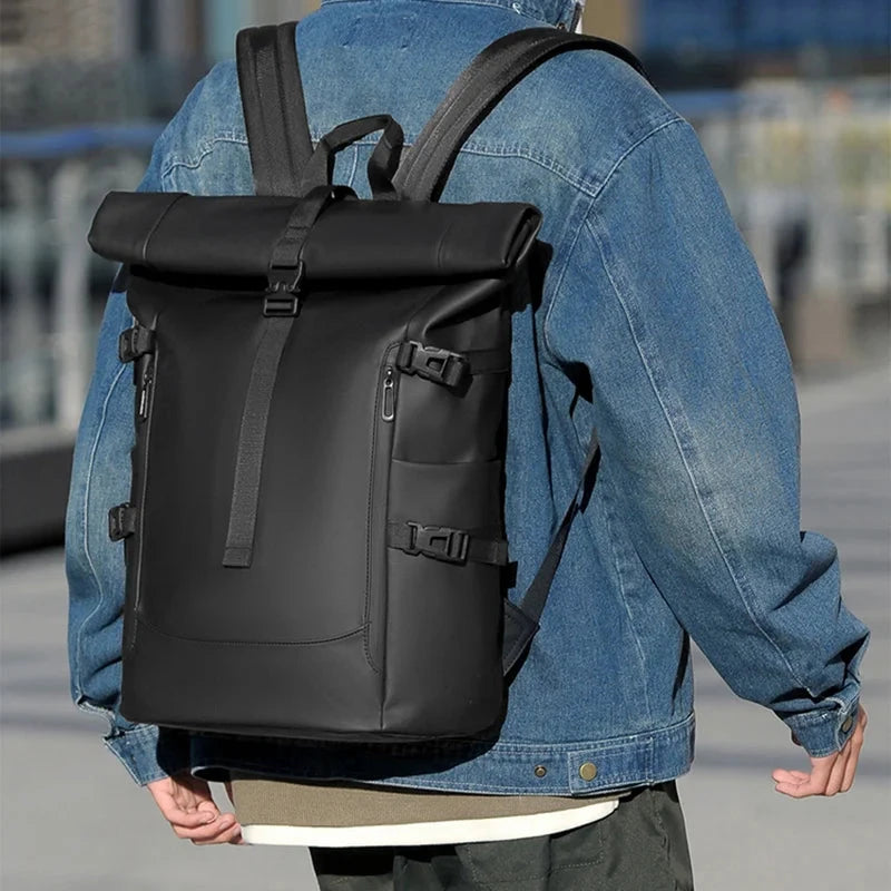 sac a dos rolltop imperméable masculin