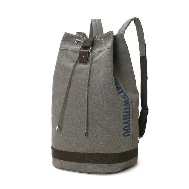 Sac à Dos Style Rétro gris
