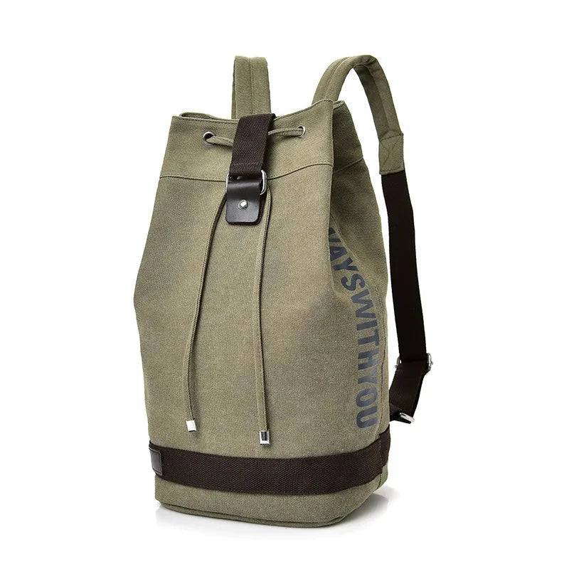 Sac à Dos Style Rétro kaki