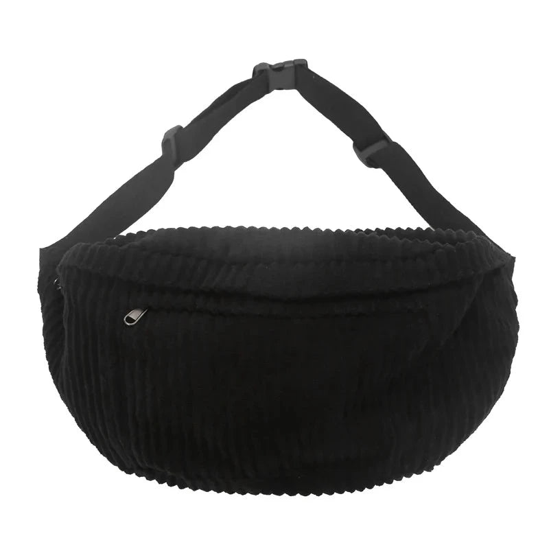 Sac Banane Homme Velours
