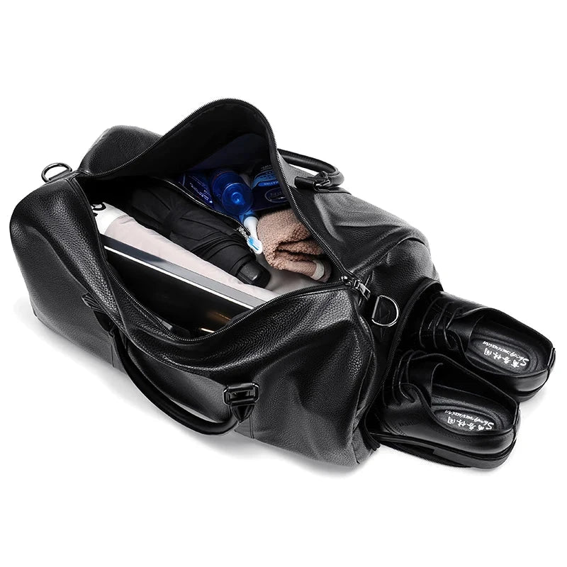 sac de voyage homme chic compartiment chaussures