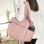 sac weekend matelassé femme