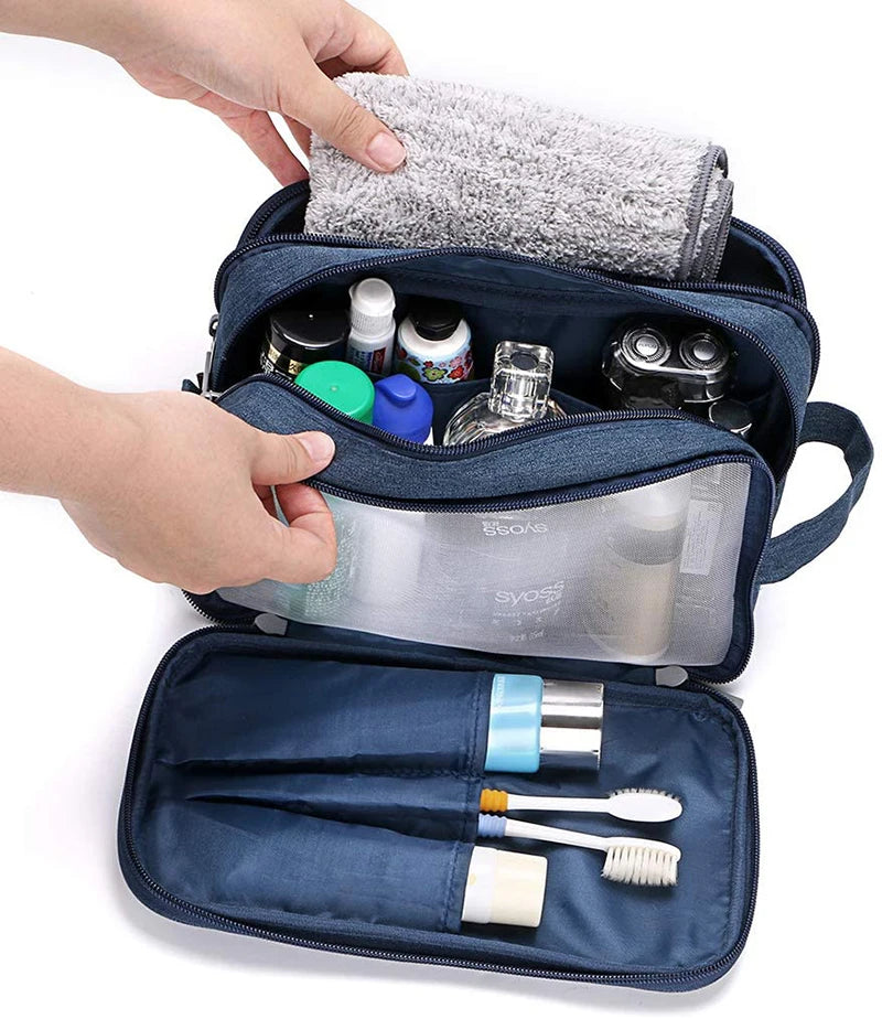 trousse toilette avec plusieurs compartiments
