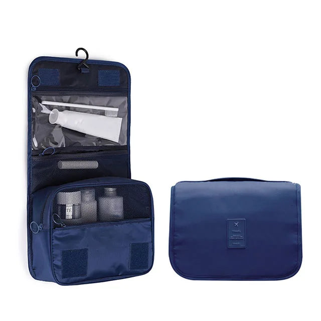 trousses de toilettes voyage femme suspendue