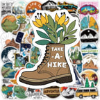 sticker voyage valise aventurier pack de 100