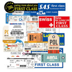 autocolant valise cartes embarquement pack de 30