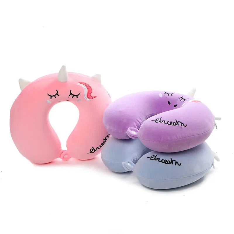 coussin voyage unicorn