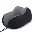 coussin voyage memoire de forme noir