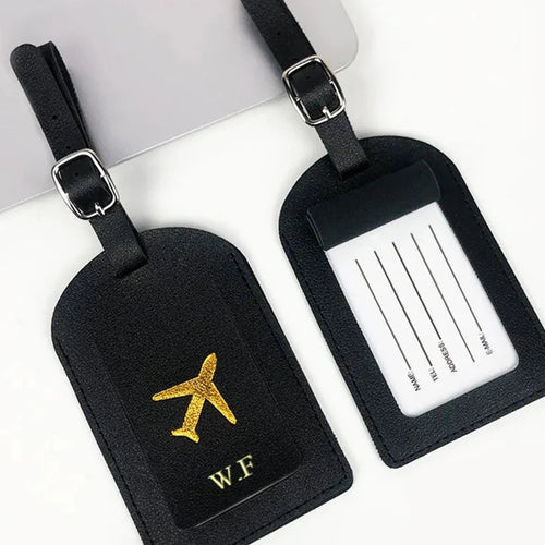étiquette bagage personnalisée avion 