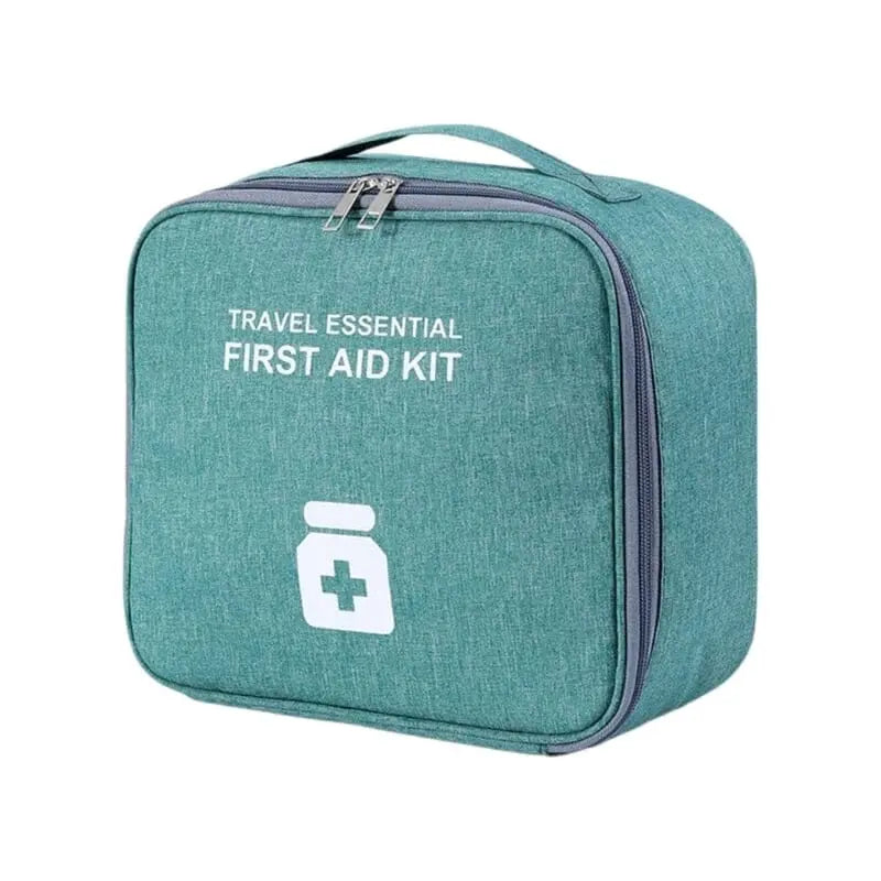 grande trousse pharmacie voyage vide travel essential verte