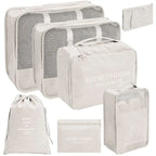 organisateur de valise travel season 7 pochettes voyage