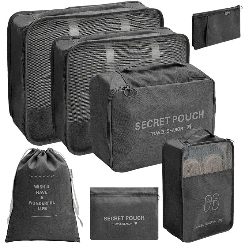 organisateur de valise travel season 7 pochettes