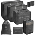 organisateur de valise travel season 7 pochettes