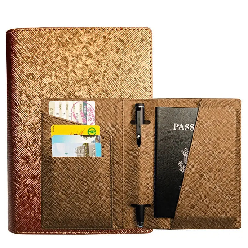 portefeuille de voyage élégance