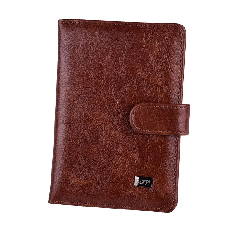 portefeuille voyage passeport retro