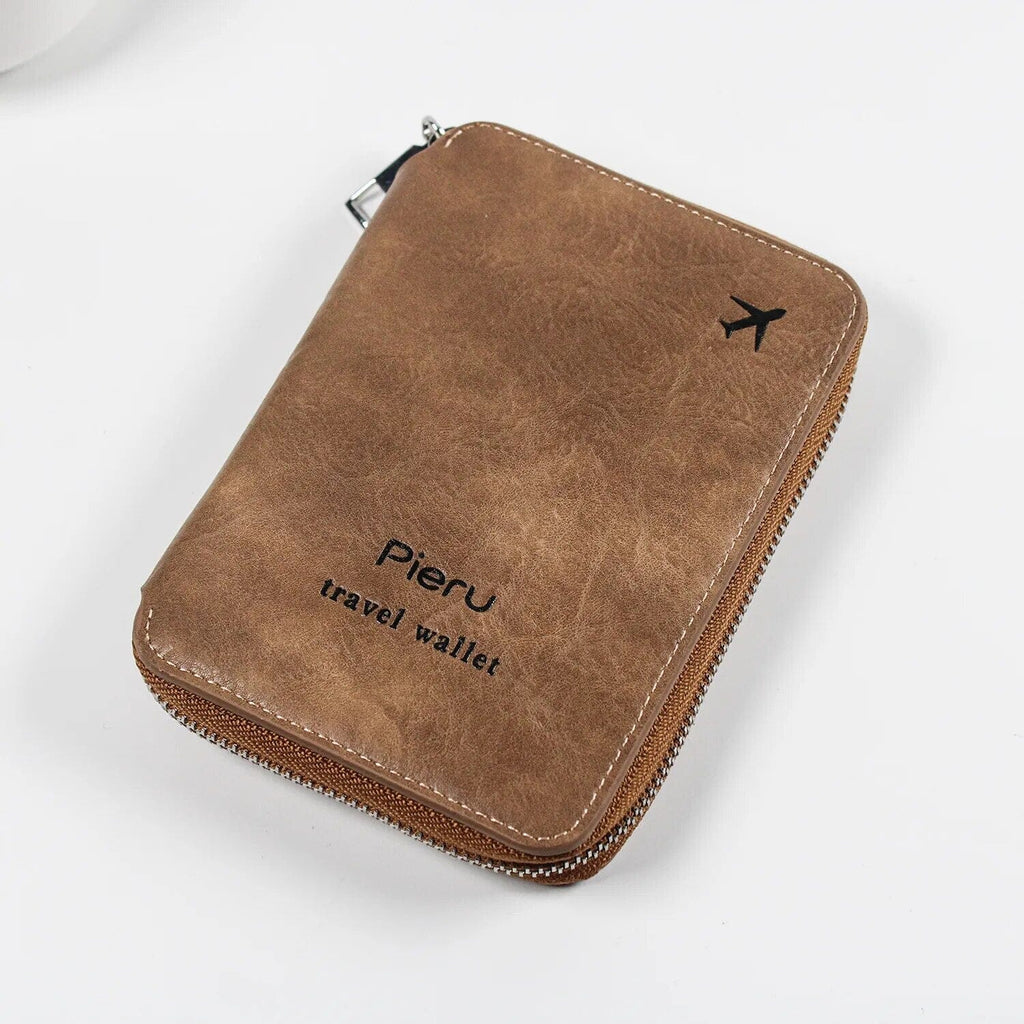 portefeuille de voyage passeport multifonctionnel rfid avion