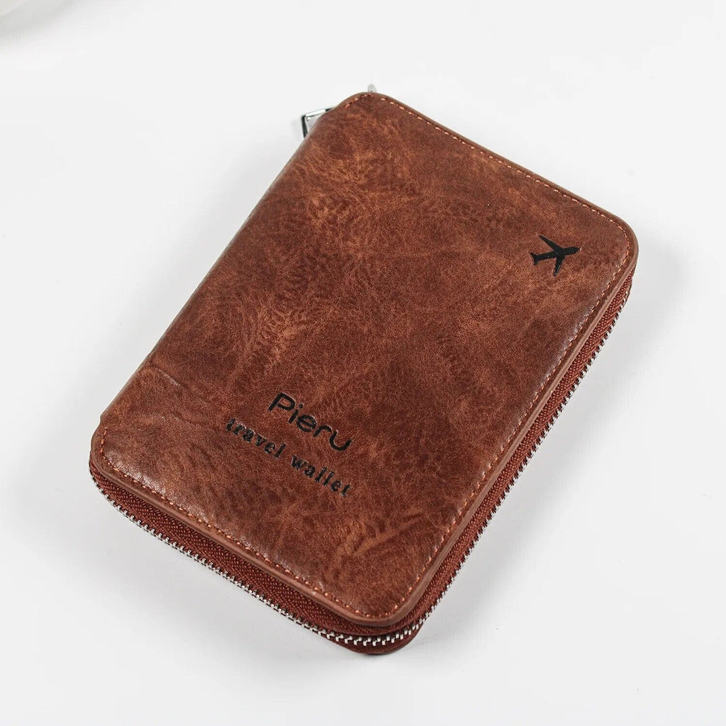 portefeuille voyage passeport multi fonctionnel rfid avion