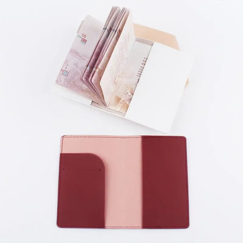 protege passeport personnalise gros avion