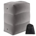 repose pieds gonflable coussin avion voiture