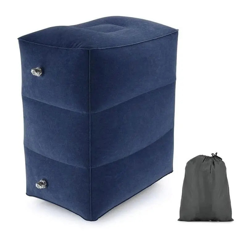 repose pied voiture gonflable coussin avion