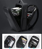 sac a dos rigide antivol usb homme