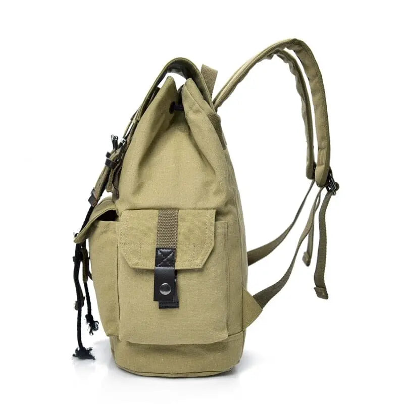 sac a dos vintage backpack toile