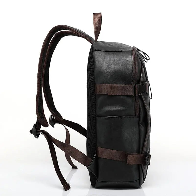 sac a dos vintage homme tendance marron