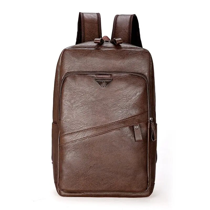 sac a dos vintage marron homme travail