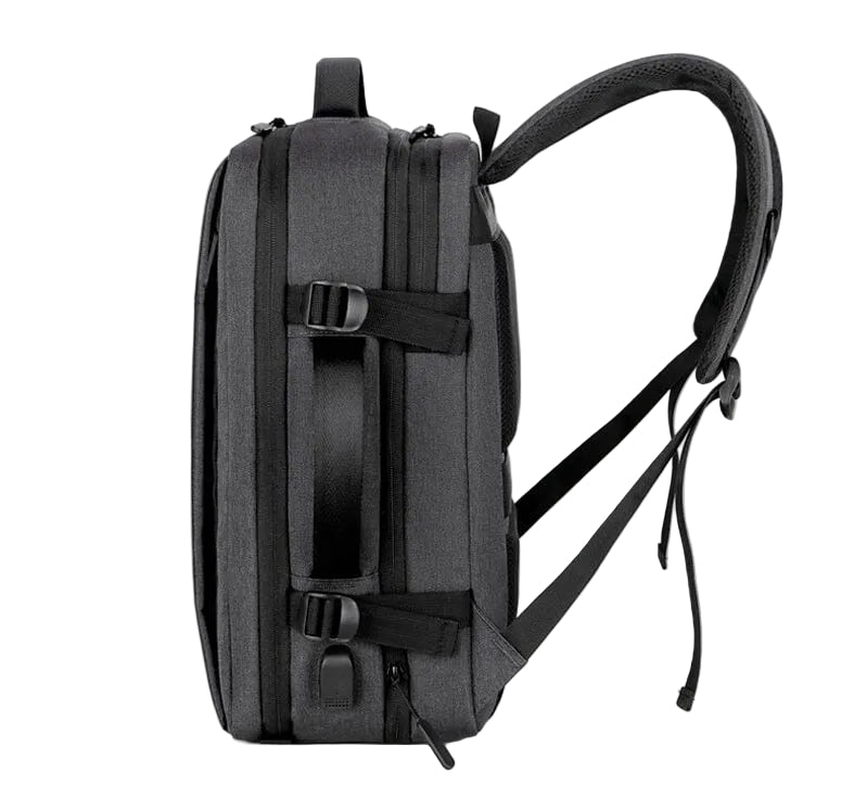 sac a dos voyageur cabine avion extensible usb