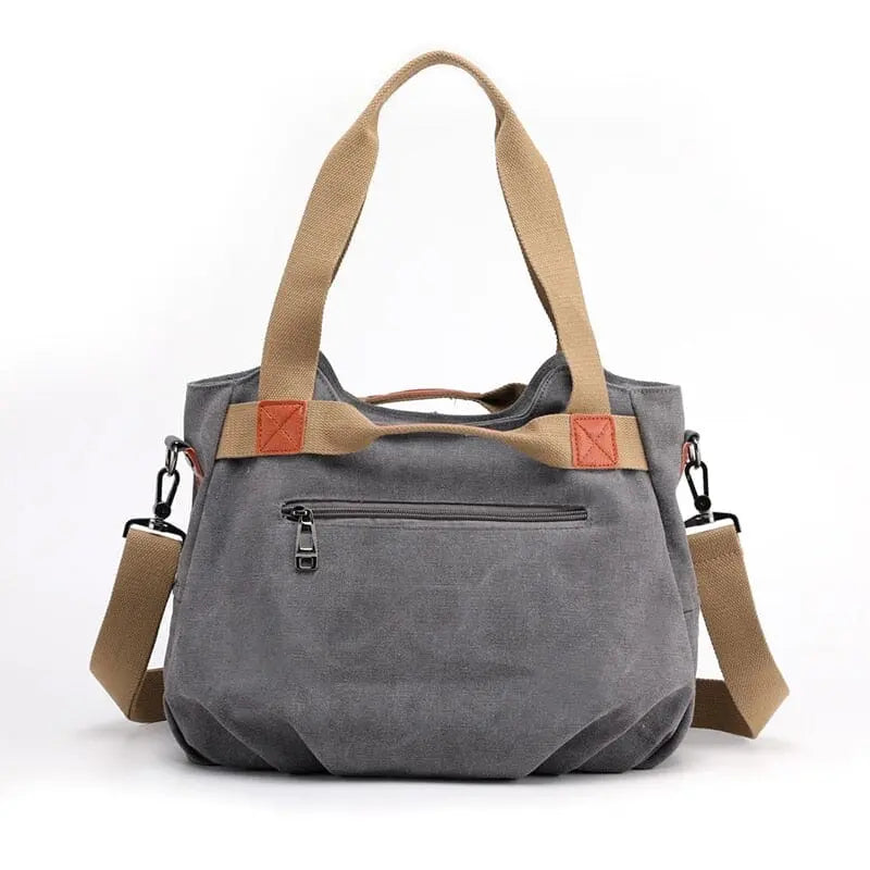 sac à main voyage femme bandouliere vintage toile canvas